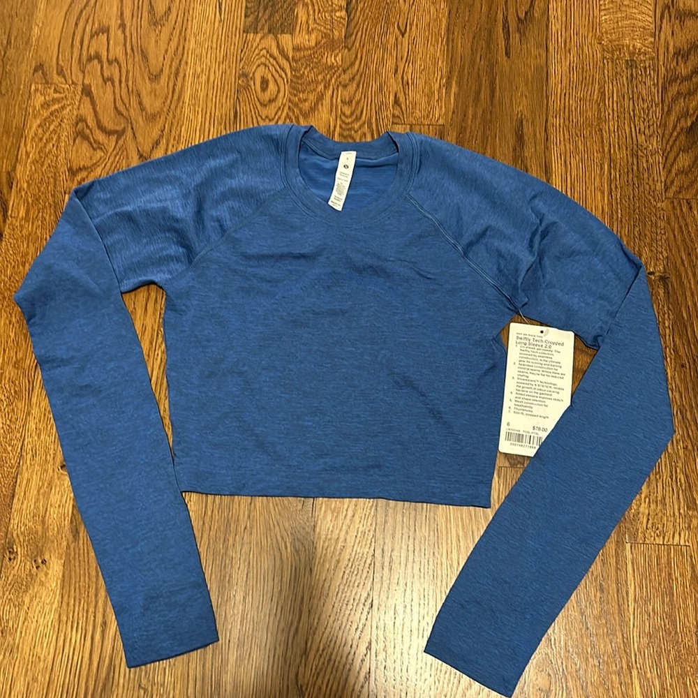 Lululemon Swiftly cropped long Sleeve